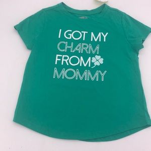 NWT Crazy 8 Girls Size 5T Charm Shirt